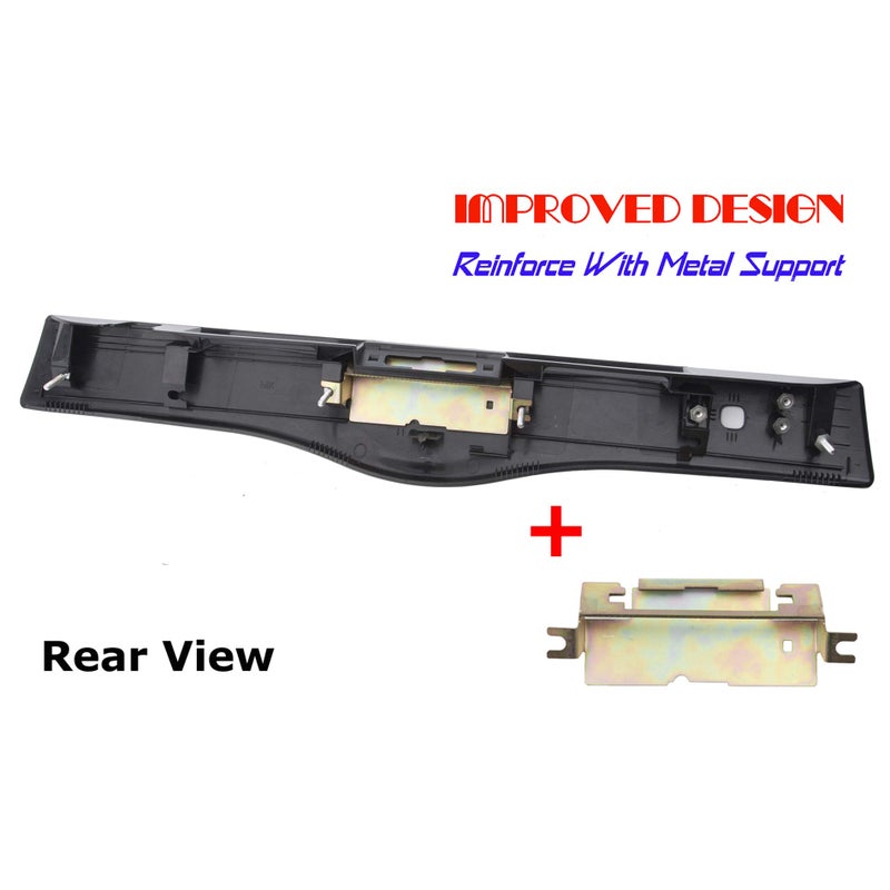 Advance Ignition Upgraded Rear Exterior Tailgate Liftgate Handle Garnish Compatible with Toyota 04-09 Prius 1F7 Classic Silver Metallic 2004 2005 2006 2007 2008 2009 - Image 2